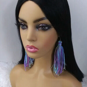 Unicorn Tassel Earrings